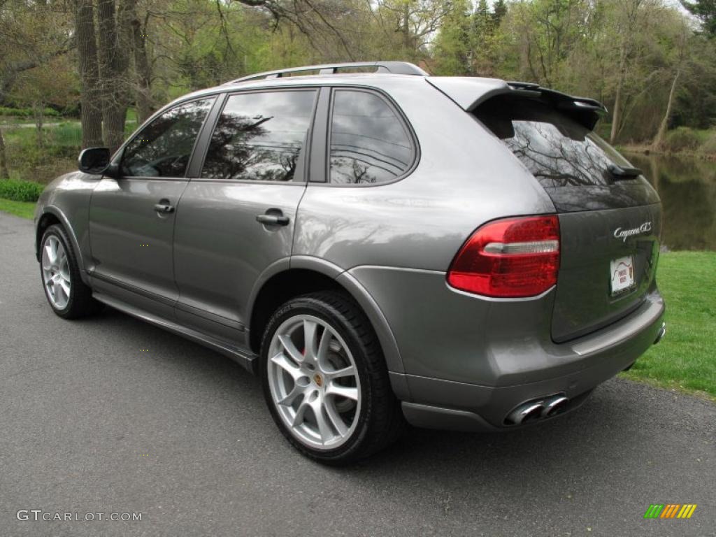 2008 Cayenne GTS - Meteor Grey Metallic / Black w/ Alcantara Seat Inlay photo #4