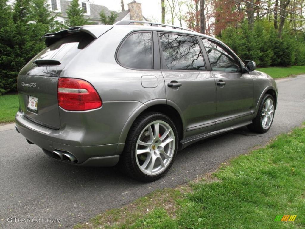 2008 Cayenne GTS - Meteor Grey Metallic / Black w/ Alcantara Seat Inlay photo #6