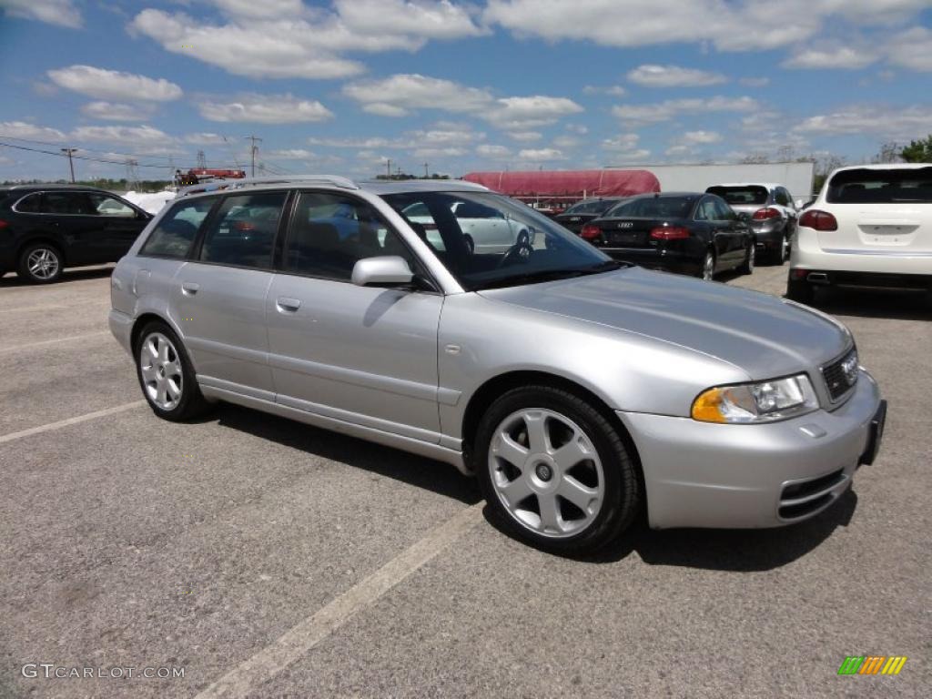 Light Silver Metallic 2002 Audi S4 2.7T quattro Avant Exterior Photo #48741990