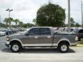 2002 Dark Shadow Grey Metallic Ford F150 Lariat SuperCrew 4x4  photo #2