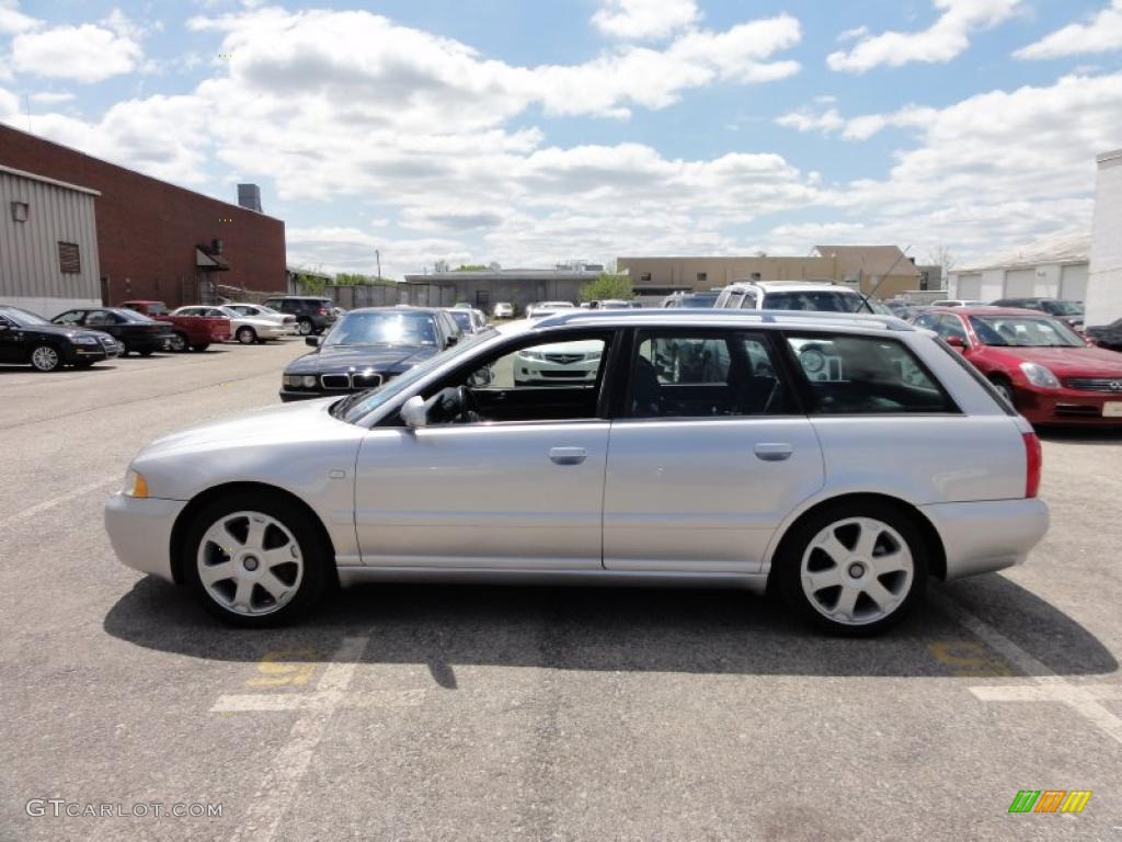 Light Silver Metallic 2002 Audi S4 2.7T quattro Avant Exterior Photo #48742068