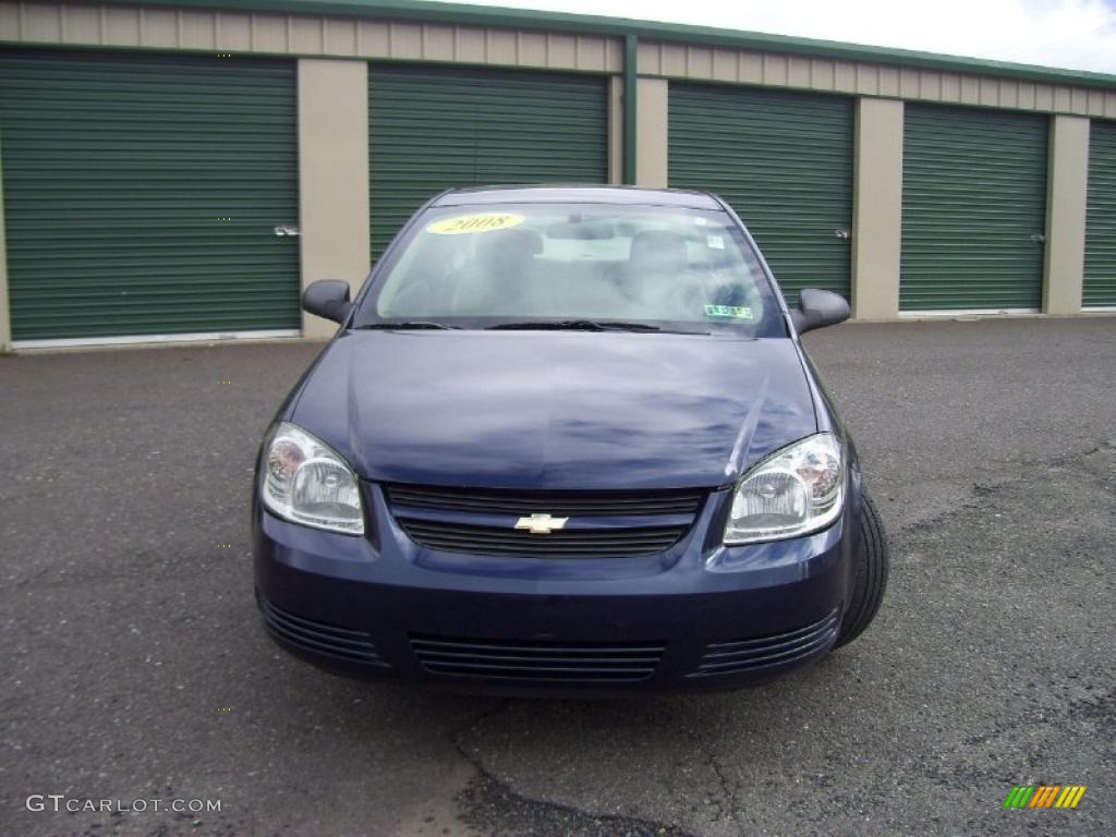2008 Cobalt LS Coupe - Imperial Blue Metallic / Gray photo #2
