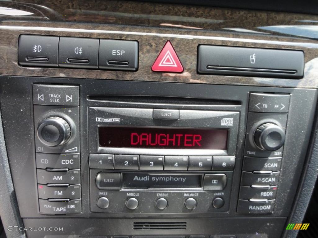 2002 Audi S4 2.7T quattro Avant Controls Photo #48742533
