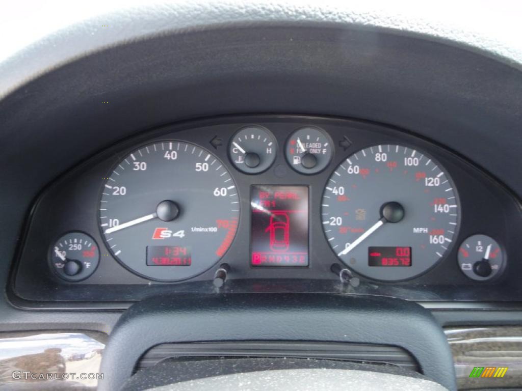 2002 Audi S4 2.7T quattro Avant Gauges Photos