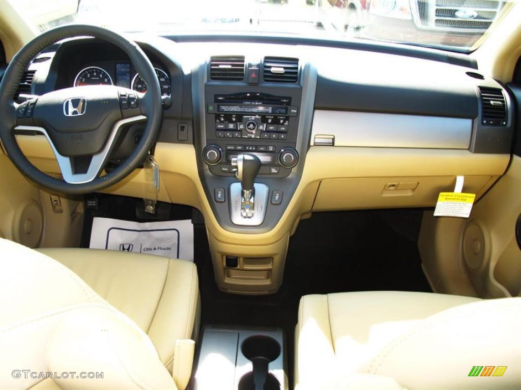 2011 Honda CR-V EX-L Ivory Dashboard Photo #48743448