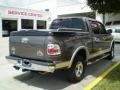2002 Dark Shadow Grey Metallic Ford F150 Lariat SuperCrew 4x4  photo #5