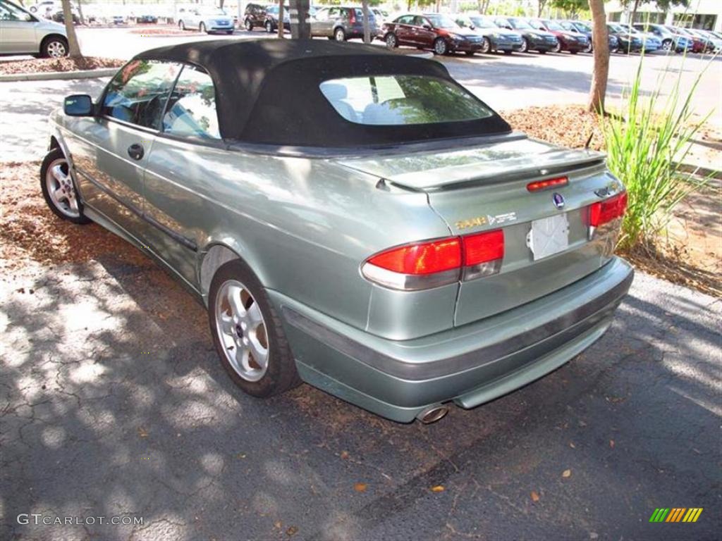 2001 9-3 SE Convertible - Sun Green Metallic / Warm Beige photo #3