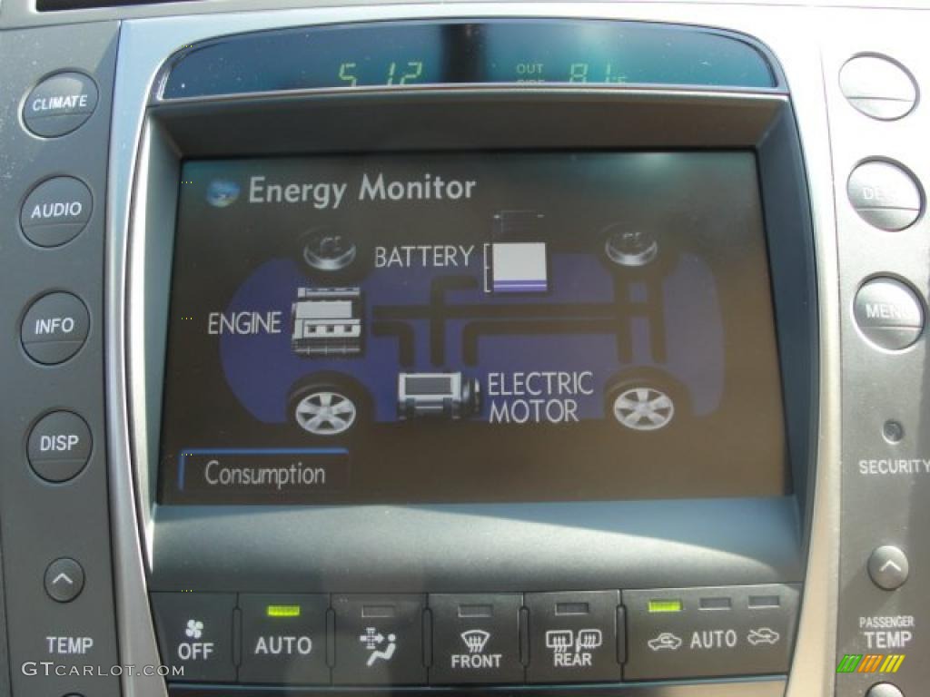 2007 Lexus GS 450h Hybrid Controls Photo #48743940