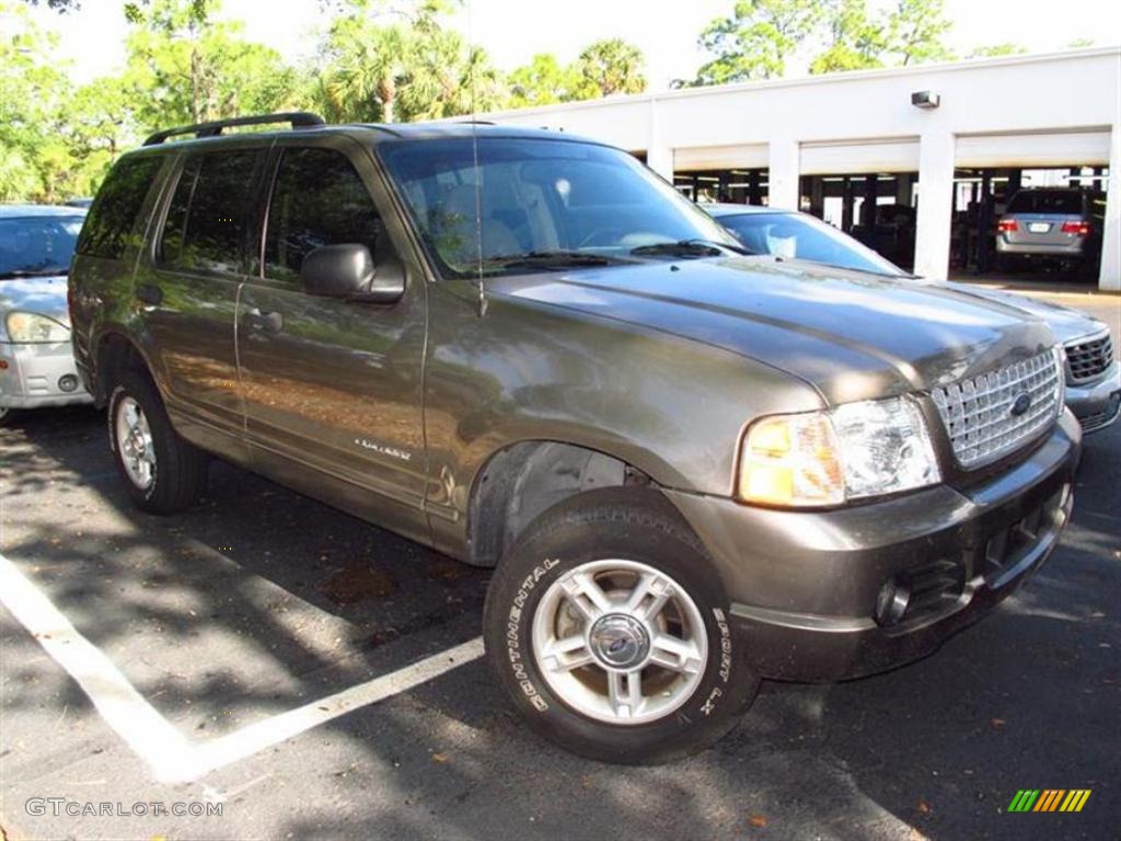 2004 Explorer XLT - Mineral Grey Metallic / Medium Parchment photo #1