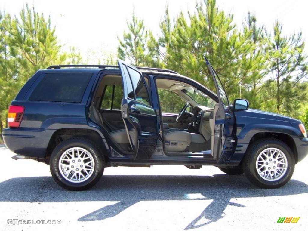 Midnight Blue Pearl 2004 Jeep Grand Cherokee Limited Exterior Photo #48744693