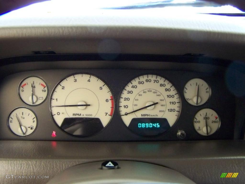 2004 Jeep Grand Cherokee Limited Gauges Photo #48745017