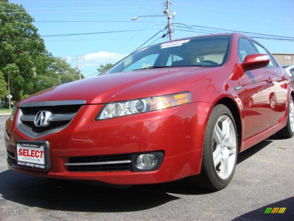 2008 TL 3.2 - Moroccan Red Pearl / Parchment photo #1