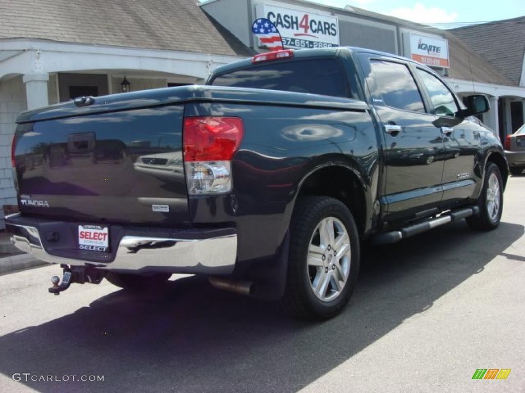 2007 Tundra Limited CrewMax - Timberland Mica / Beige photo #4