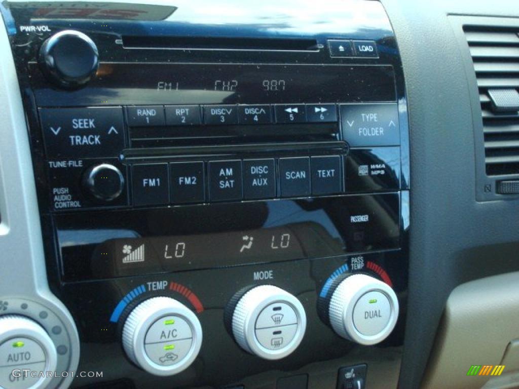 2007 Tundra Limited CrewMax - Timberland Mica / Beige photo #12