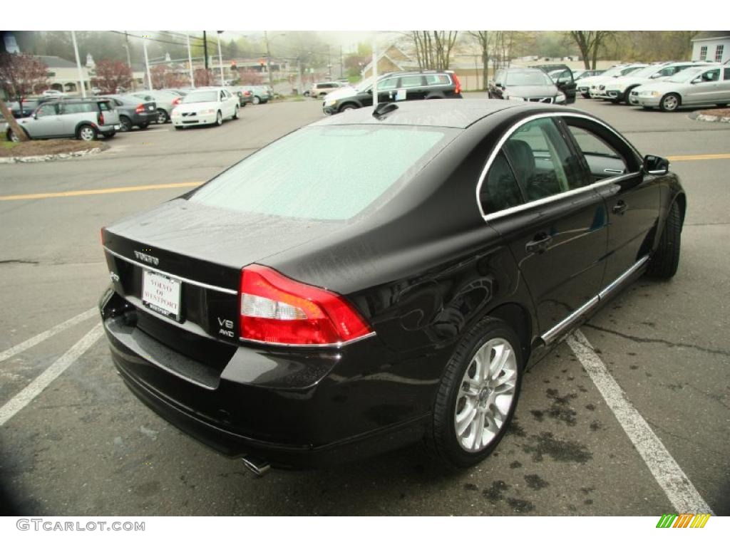 2008 S80 V8 AWD - Black / Anthracite Black photo #5
