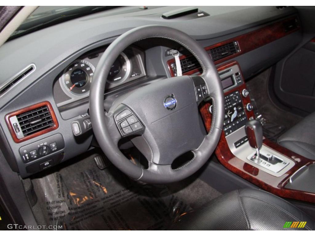 2008 S80 V8 AWD - Black / Anthracite Black photo #6