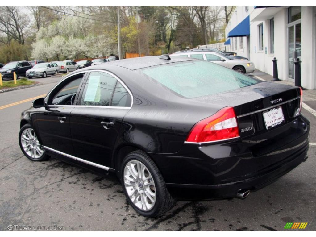 2008 S80 V8 AWD - Black / Anthracite Black photo #9