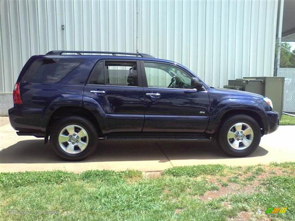 2008 4Runner SR5 - Nautical Blue Metallic / Stone Gray photo #17