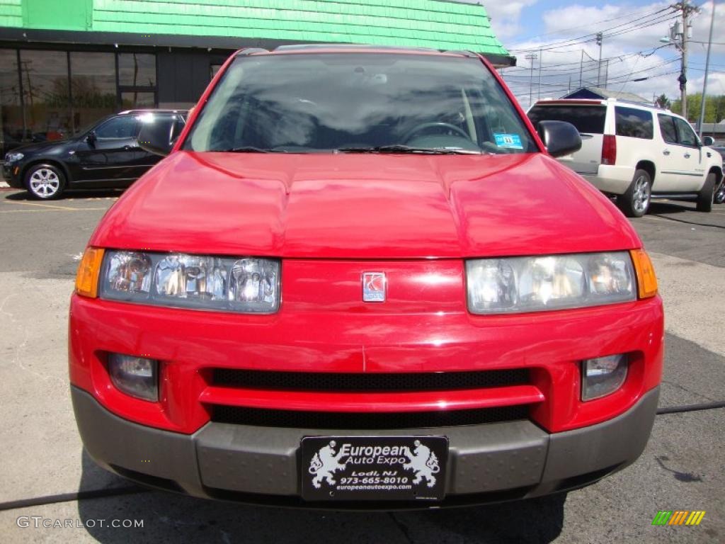 2003 VUE V6 AWD - Red / Light Tan photo #9