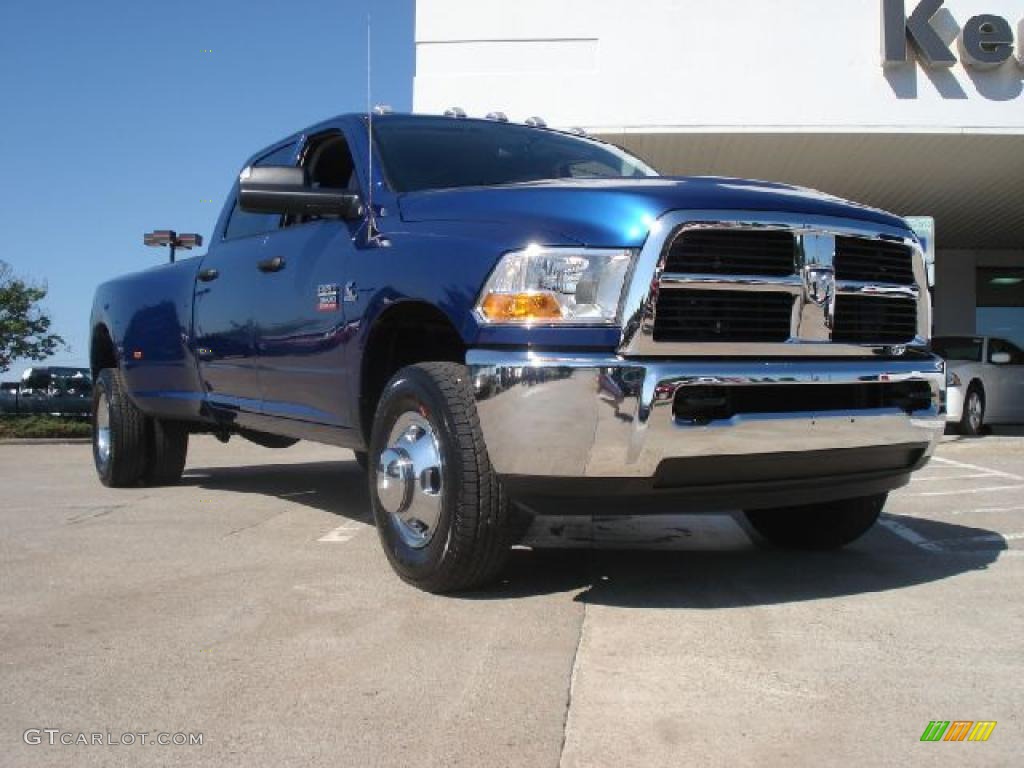 2011 Ram 3500 HD ST Crew Cab 4x4 Dually - Deep Water Blue Pearl / Dark Slate Gray/Medium Graystone photo #1