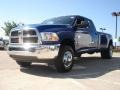 2011 Deep Water Blue Pearl Dodge Ram 3500 HD ST Crew Cab 4x4 Dually  photo #6