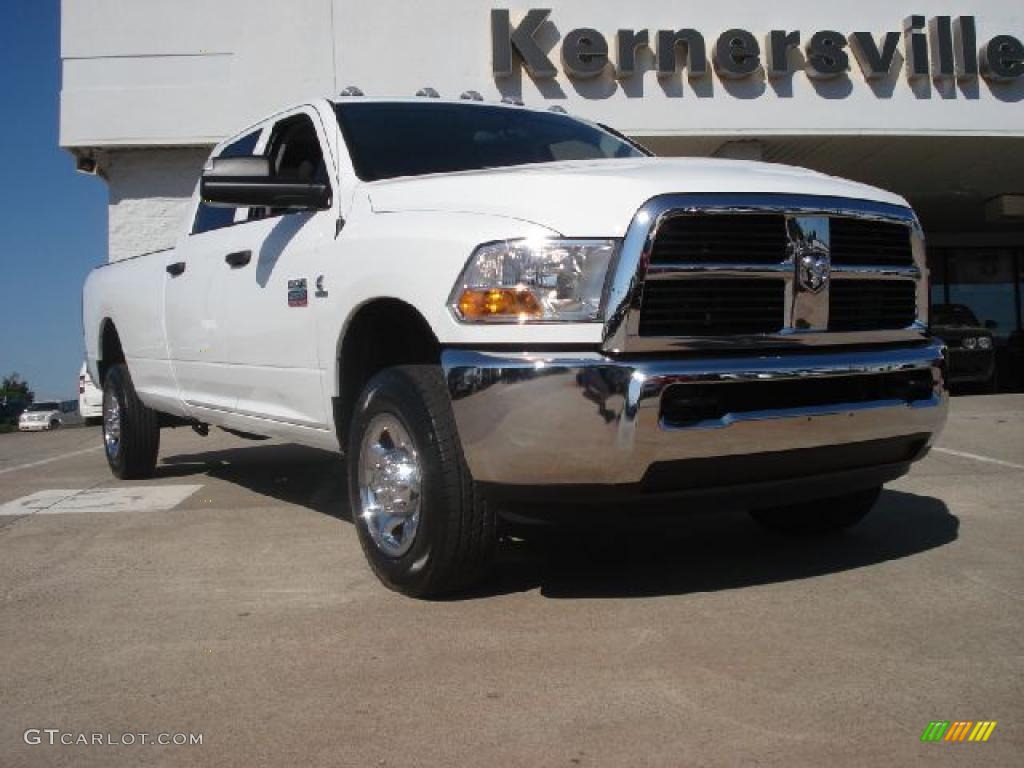 2011 Ram 2500 HD ST Crew Cab 4x4 - Bright White / Dark Slate/Medium Graystone photo #1