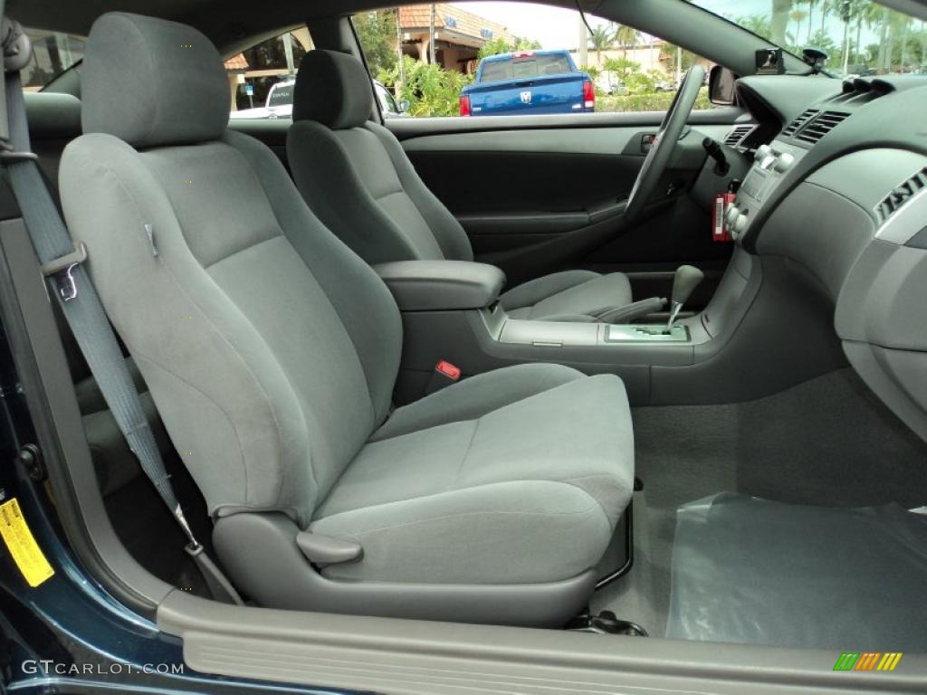 Dark Stone Interior 2006 Toyota Solara SE Coupe Photo #48747411