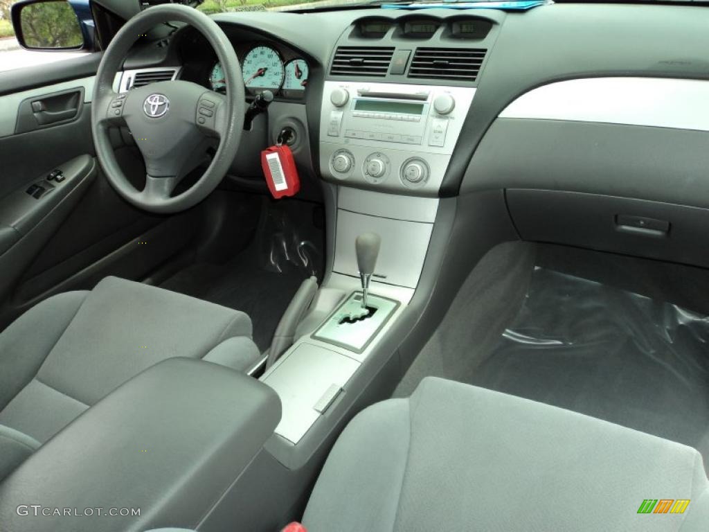 2006 Toyota Solara SE Coupe Dark Stone Dashboard Photo #48747435