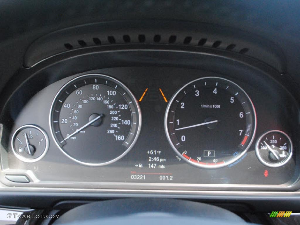 2011 BMW 5 Series 535i Sedan Gauges Photo #48747783