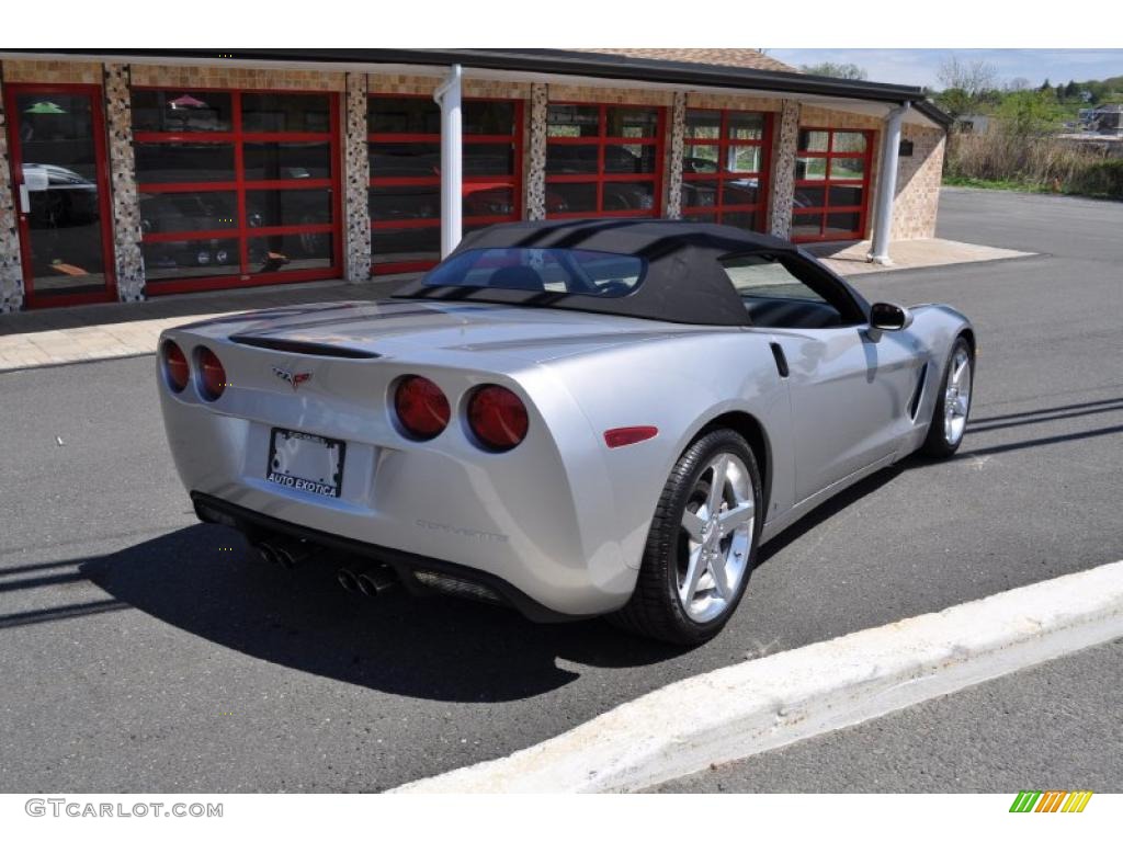 Machine Silver Metallic 2006 Chevrolet Corvette Convertible Exterior Photo #48747846