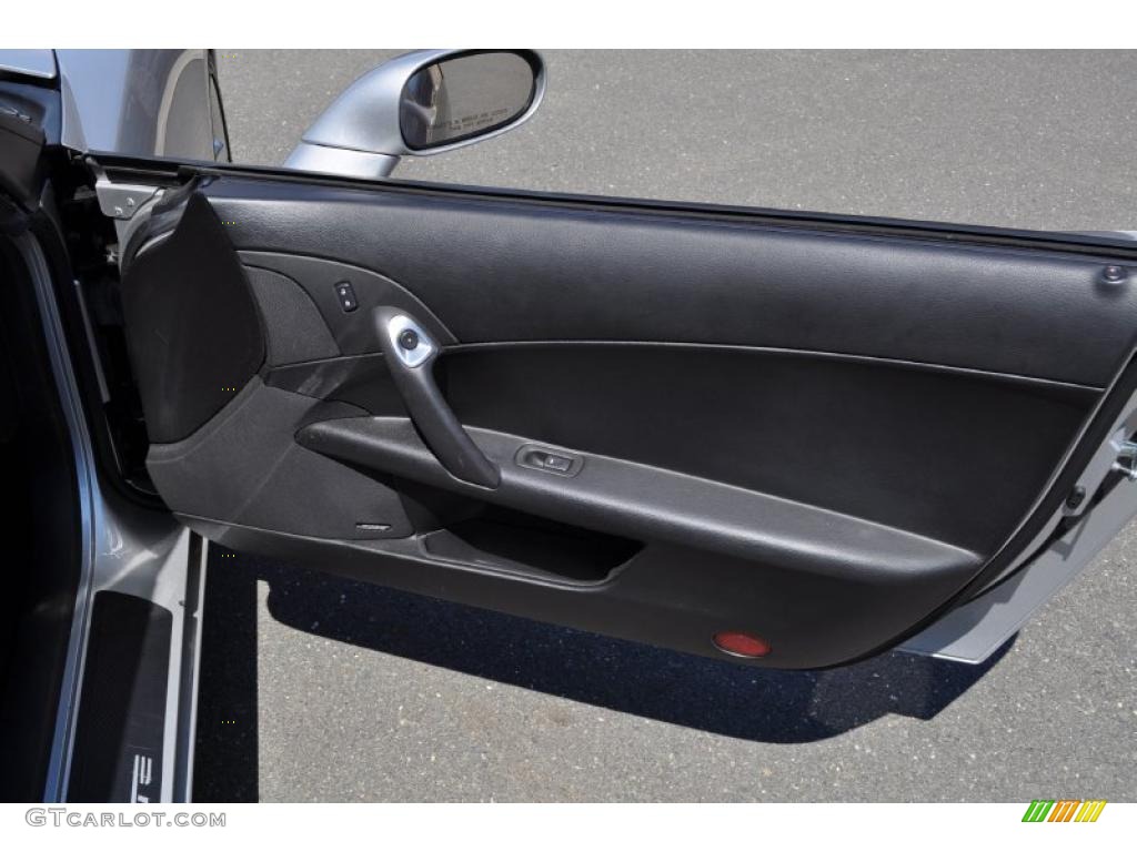 2006 Chevrolet Corvette Convertible Ebony Black Door Panel Photo #48748131