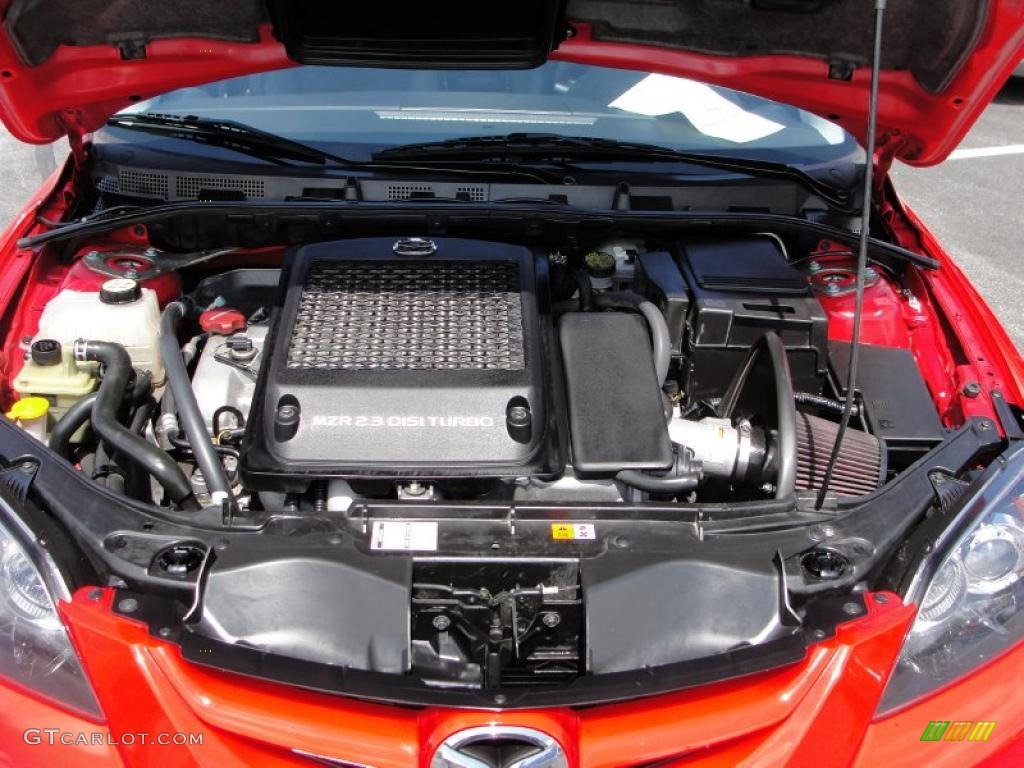 2008 Mazda MAZDA3 MAZDASPEED Grand Touring 2.3 Liter GDI Turbocharged DOHC 16-Valve Inline 4 Cylinder Engine Photo #48748429
