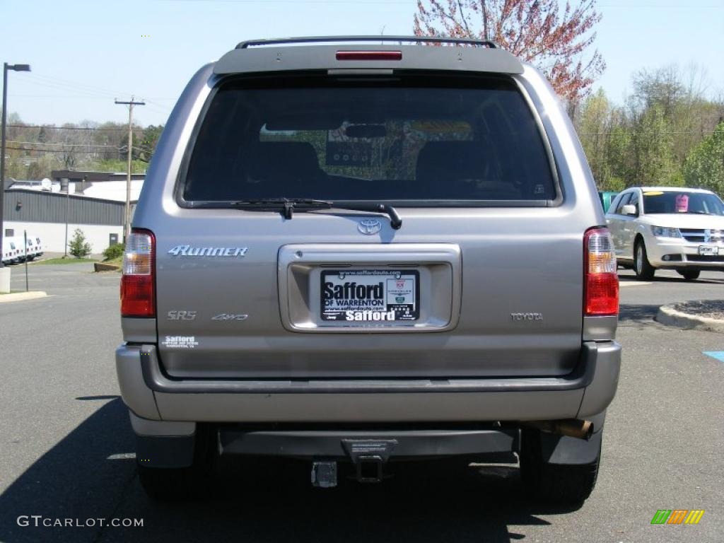2002 4Runner Sport Edition 4x4 - Thunder Cloud Metallic / Oak photo #6