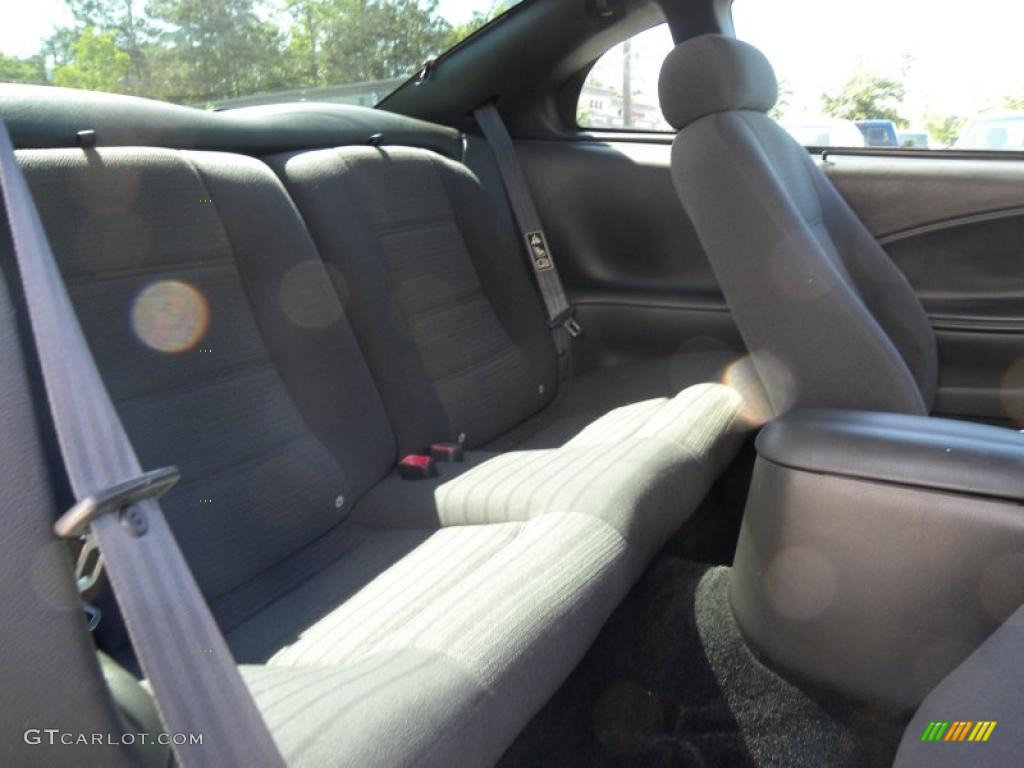 2003 Mustang V6 Coupe - Black / Medium Graphite photo #9