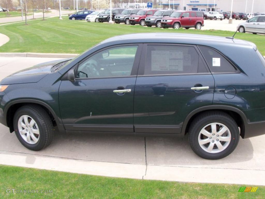 2011 Sorento LX - Pacific Blue / Gray photo #7