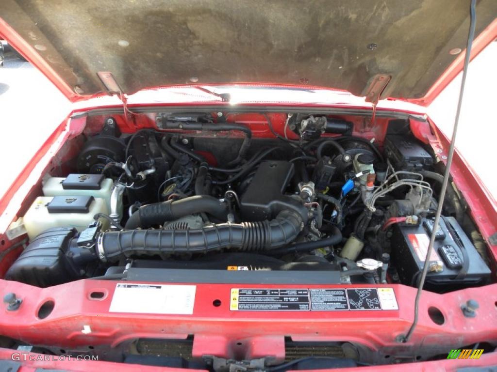 2002 Ford Ranger Edge Regular Cab 3.0 Liter OHV 12-Valve Vulcan V6 Engine Photo #48750939