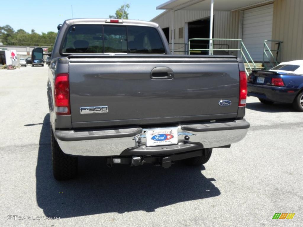 2005 F350 Super Duty FX4 SuperCab 4x4 - Dark Shadow Grey Metallic / Medium Flint photo #15