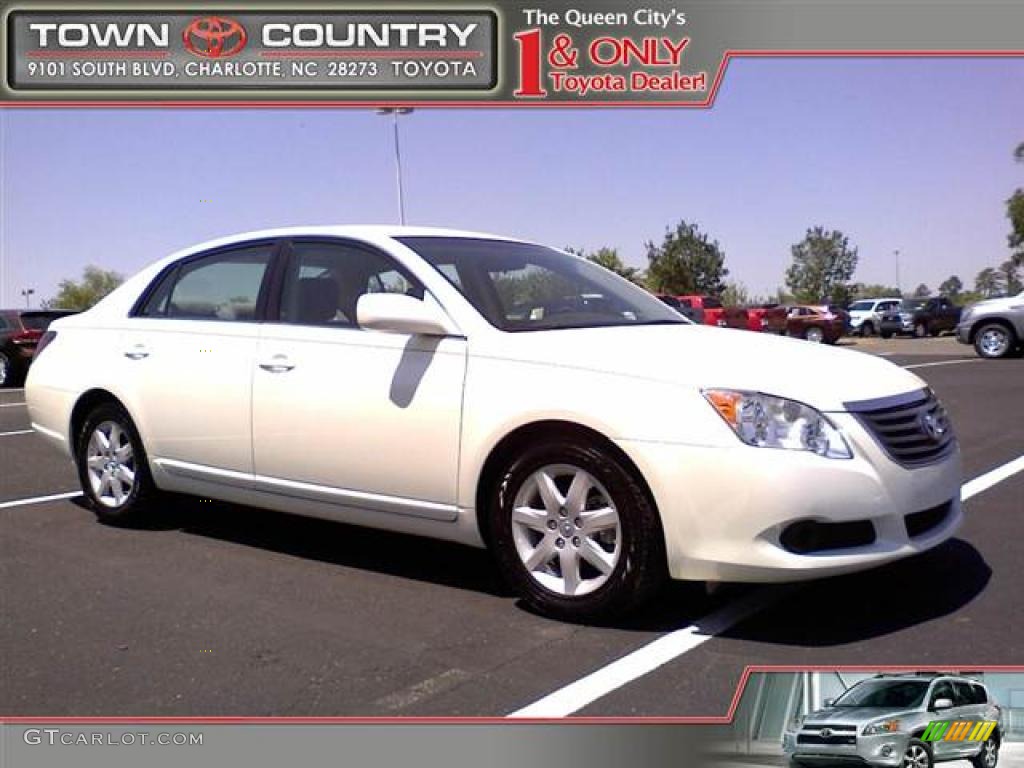 2009 Avalon XL - Blizzard White Pearl / Light Gray photo #1