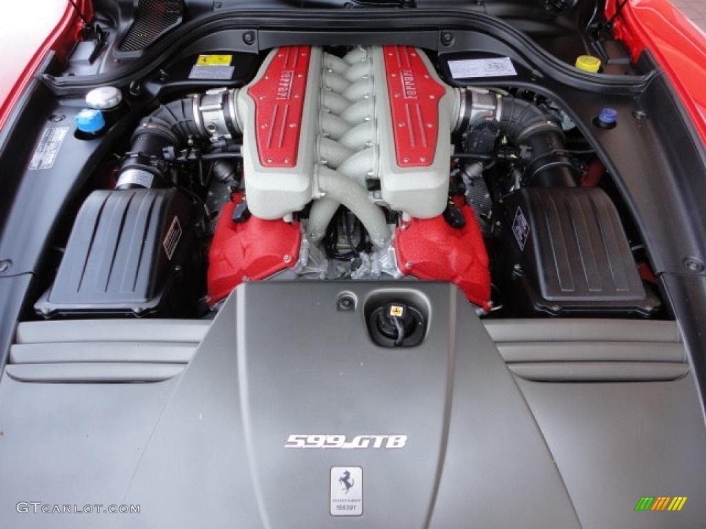 2007 Ferrari 599 GTB Fiorano F1 6.0 Liter DOHC 48-Valve VVT V12 Engine Photo #48753865