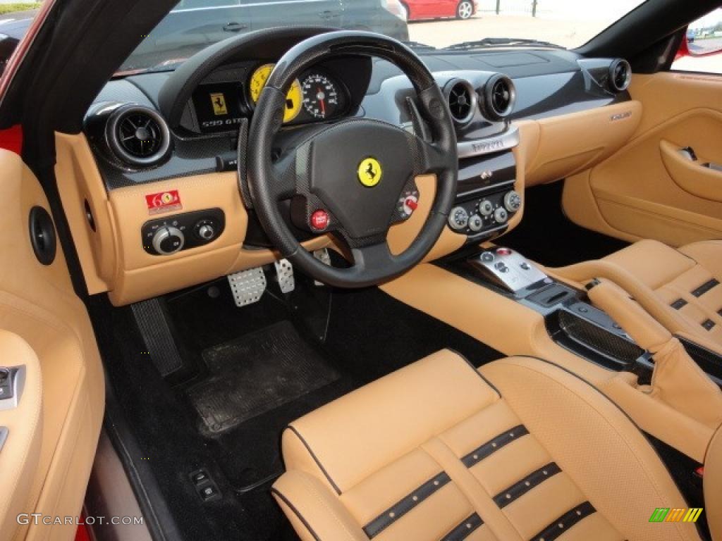 Beige Interior 2007 Ferrari 599 GTB Fiorano F1 Photo #48754075