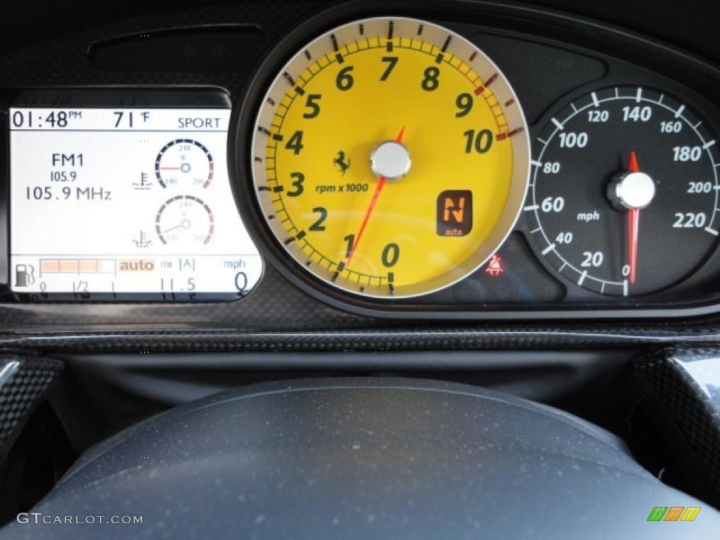 2007 Ferrari 599 GTB Fiorano F1 Gauges Photo #48754213