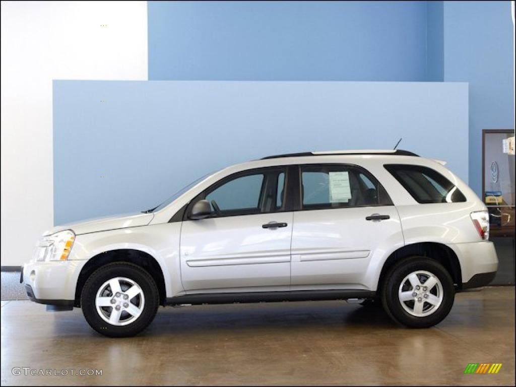 Silver Ice Metallic 2009 Chevrolet Equinox LS Exterior Photo #48754672