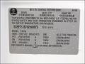 Info Tag of 2009 9-7X 4.2i AWD