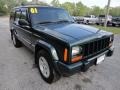 2001 Forest Green Pearlcoat Jeep Cherokee Classic 4x4  photo #14