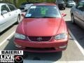 2002 Impulse Red Toyota Corolla S  photo #2