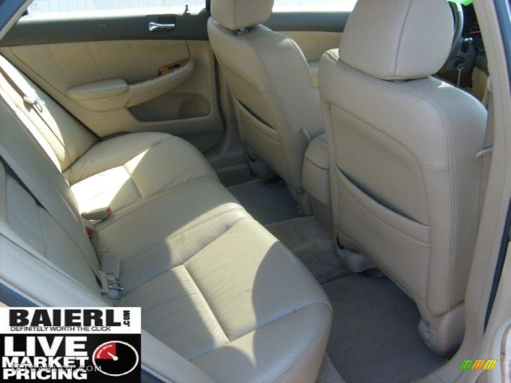 2003 Accord EX V6 Sedan - Desert Mist Metallic / Ivory photo #16