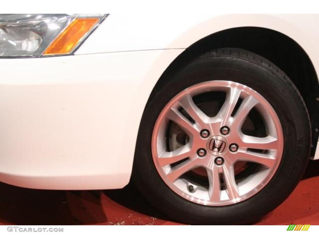 2007 Accord EX Sedan - Taffeta White / Ivory photo #10