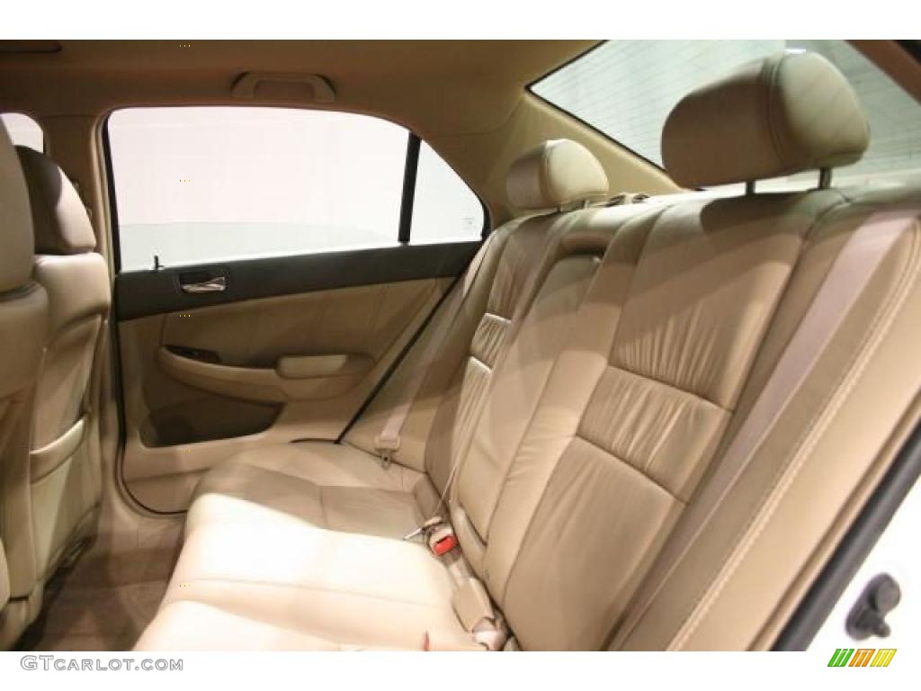 2007 Accord EX Sedan - Taffeta White / Ivory photo #14