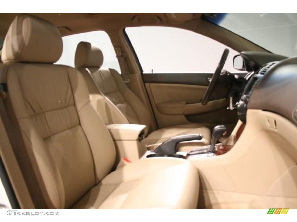 2007 Accord EX Sedan - Taffeta White / Ivory photo #16