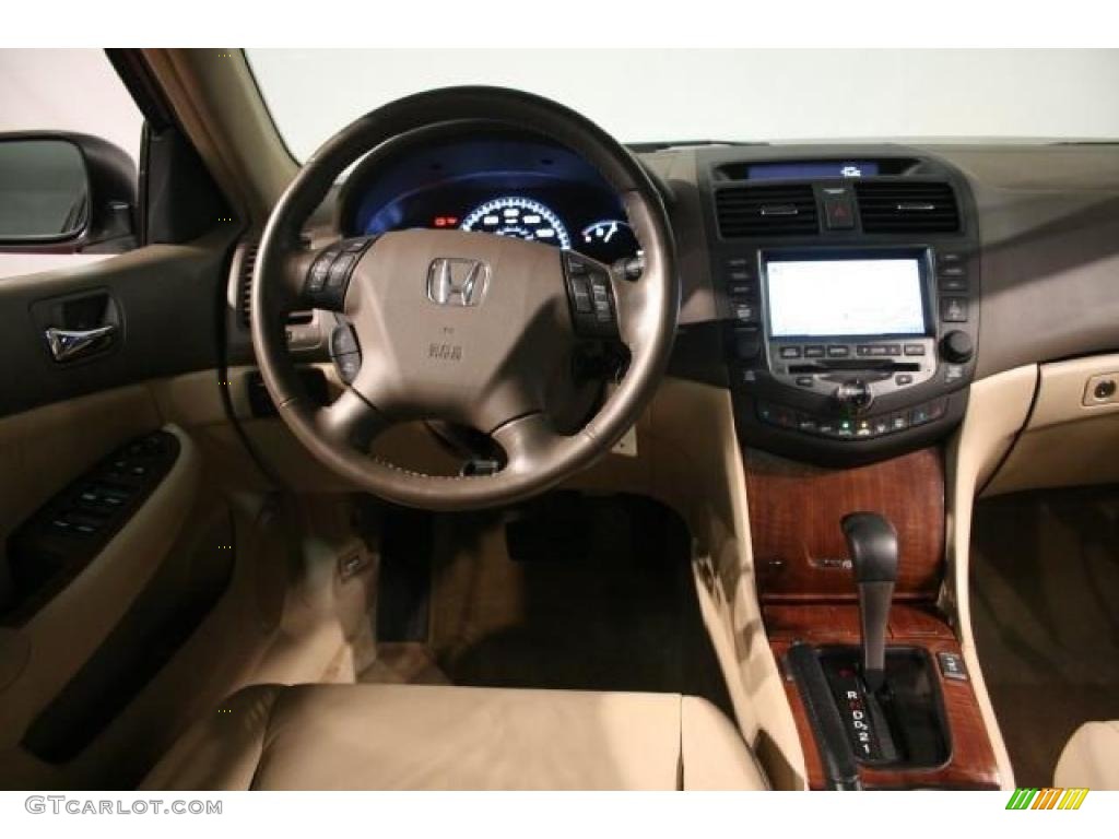 2007 Accord EX Sedan - Taffeta White / Ivory photo #21